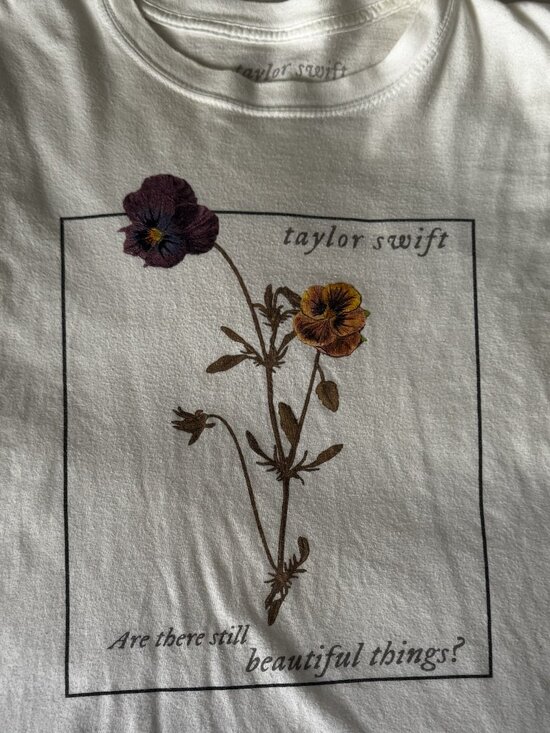 Taylor Swift Tops - Taylor Swift Folklore "Seven" Lyrics Tshirt